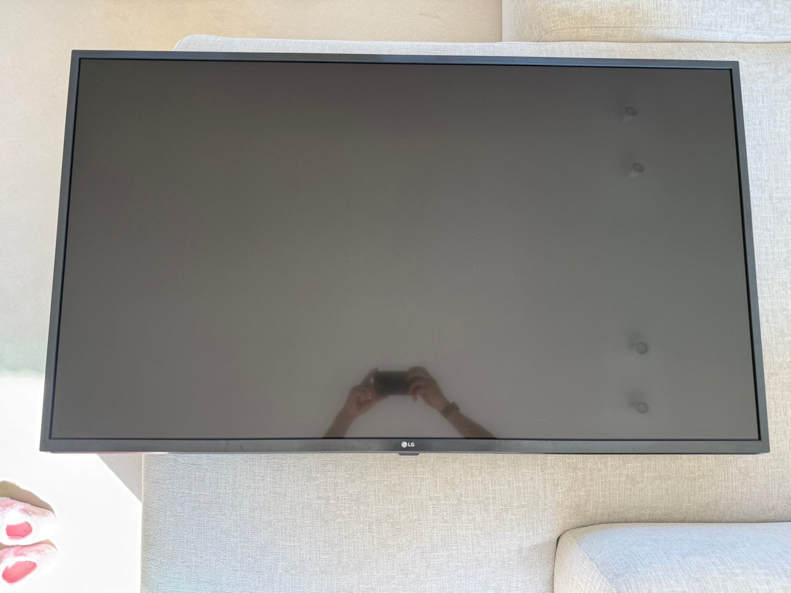 LG 50inch 4k Smart UHD TV, Ophalen, LED, 50 Hz, Zo goed als nieuw