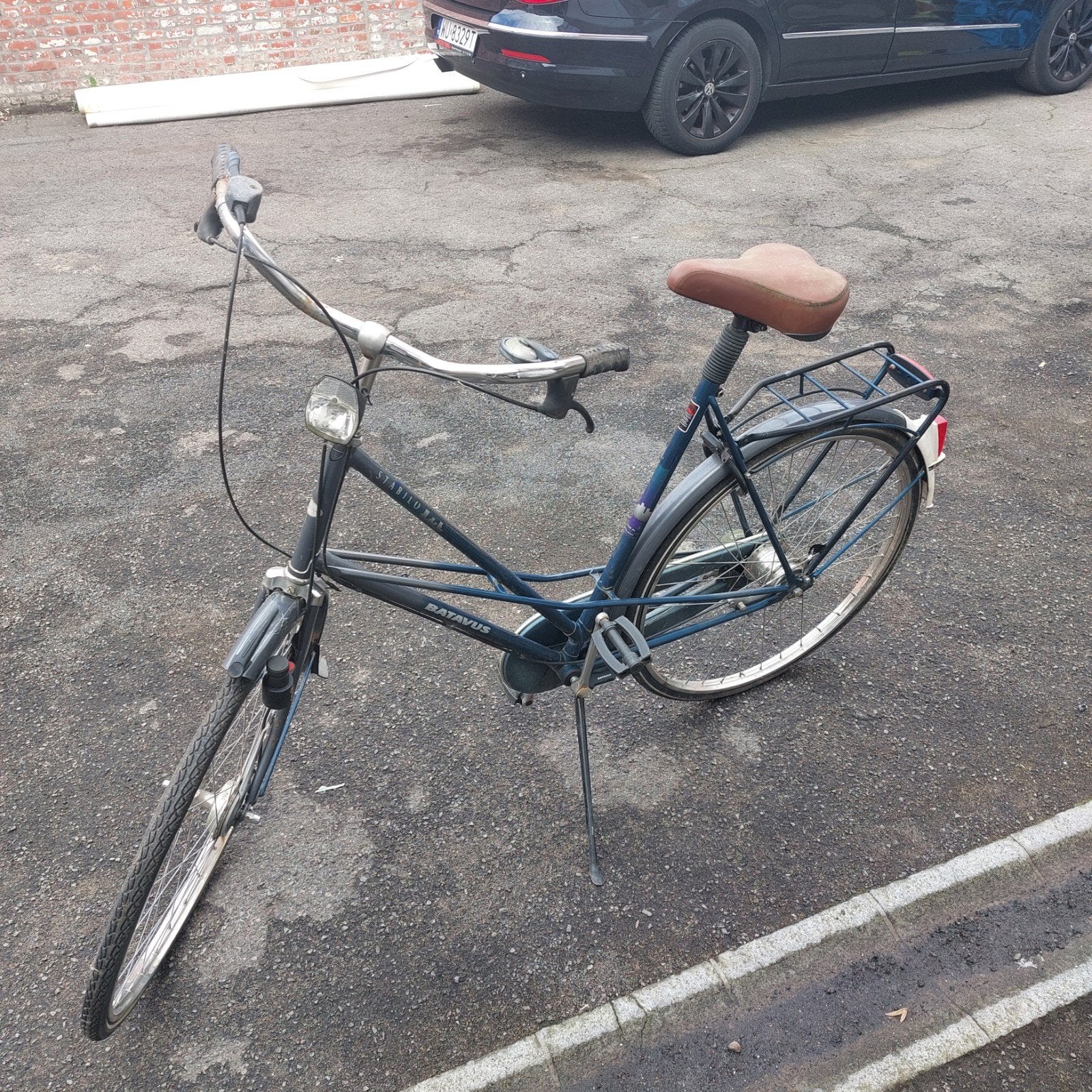 damesfiets batavus banden dienen opgepomp te worden, Fietsen en Brommers, Ophalen