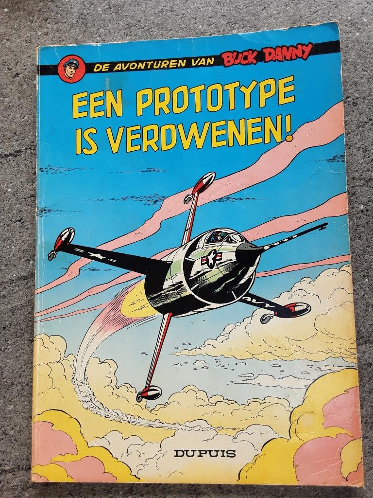 Strip>> Buck Danny >>Een prototype is verdwenen., Enlèvement ou Envoi, Utilisé