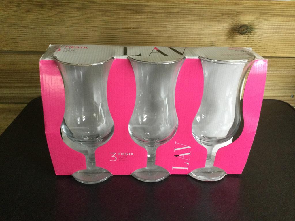 LAV coctailglazen, Ophalen, Nieuw