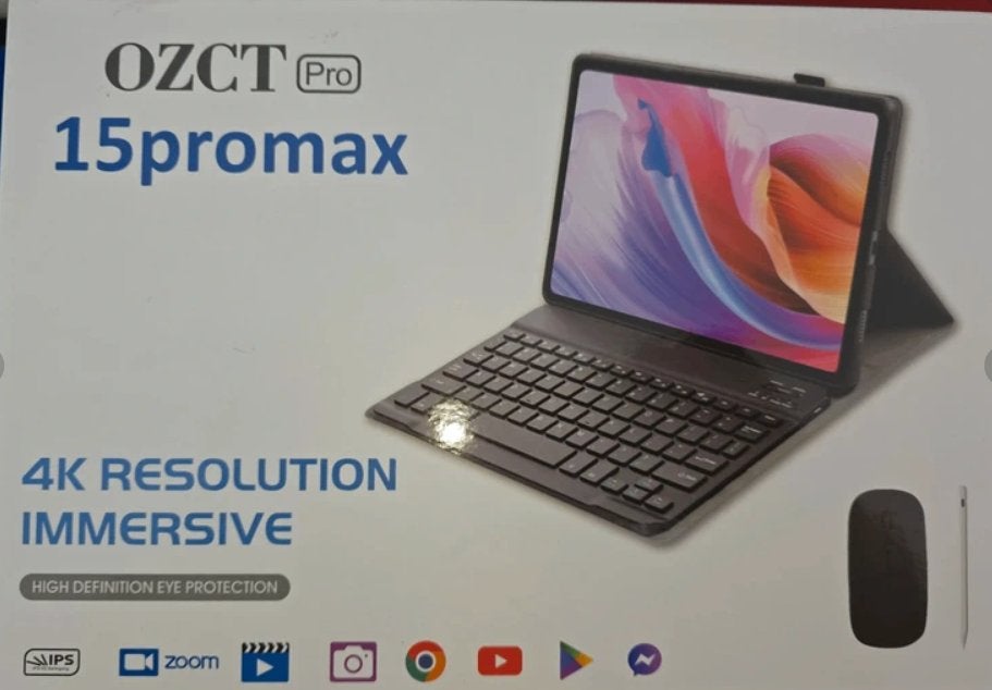 OZCT Pro 15 promax tabletset,, Computers en Software, Android Tablets, 10 inch, Ophalen of Verzenden, 16 GB, Wi-Fi en Mobiel internet