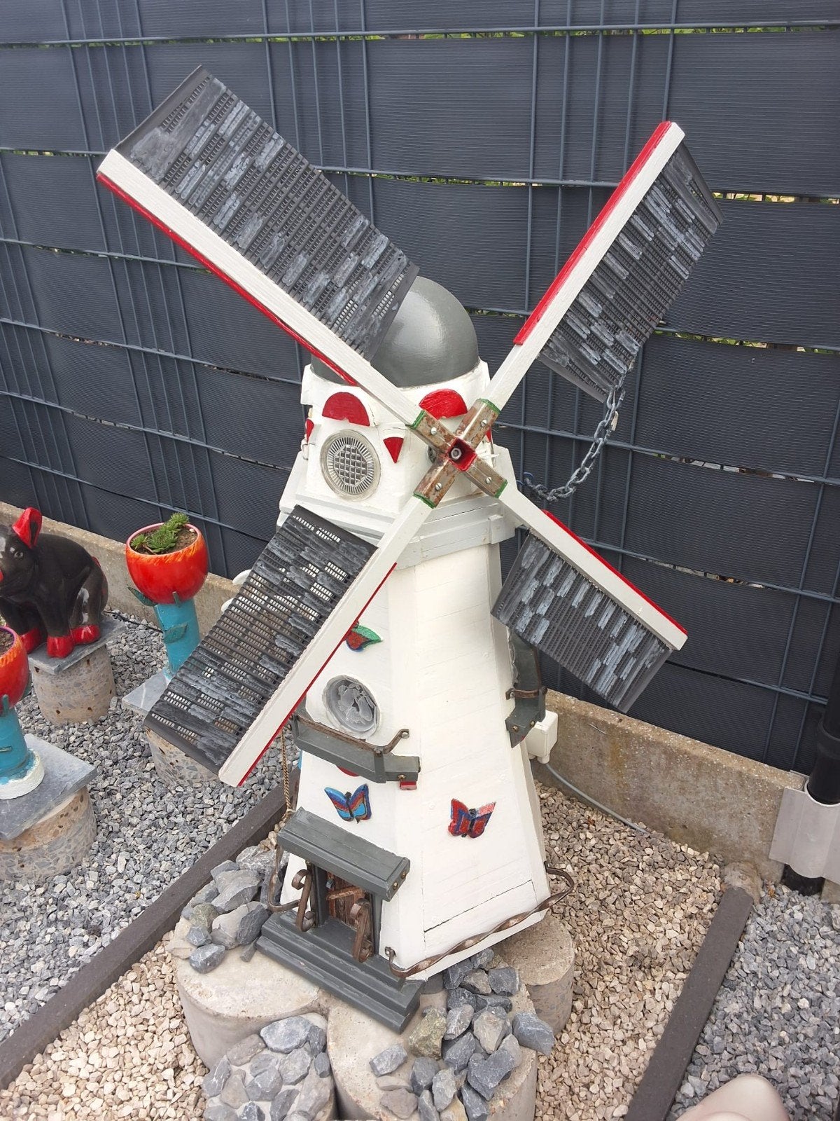 gerestaureerde molen, Tuin en Terras, Ophalen