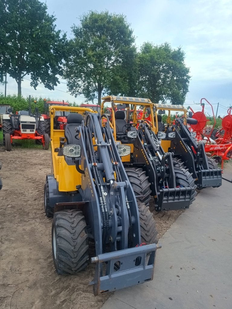 Eurotrac shofels/knikladers Rijkevorsel, Ophalen