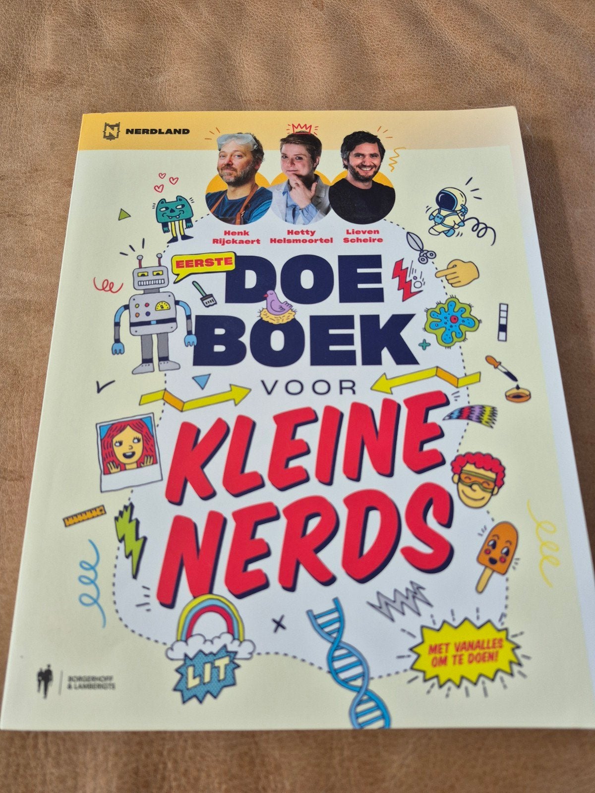 Lieven Scheire - Doeboek voor kleine nerds, Boeken, Ophalen of Verzenden, Lieven Scheire; Henk Rijckaert; Hetty Helsmoortel
