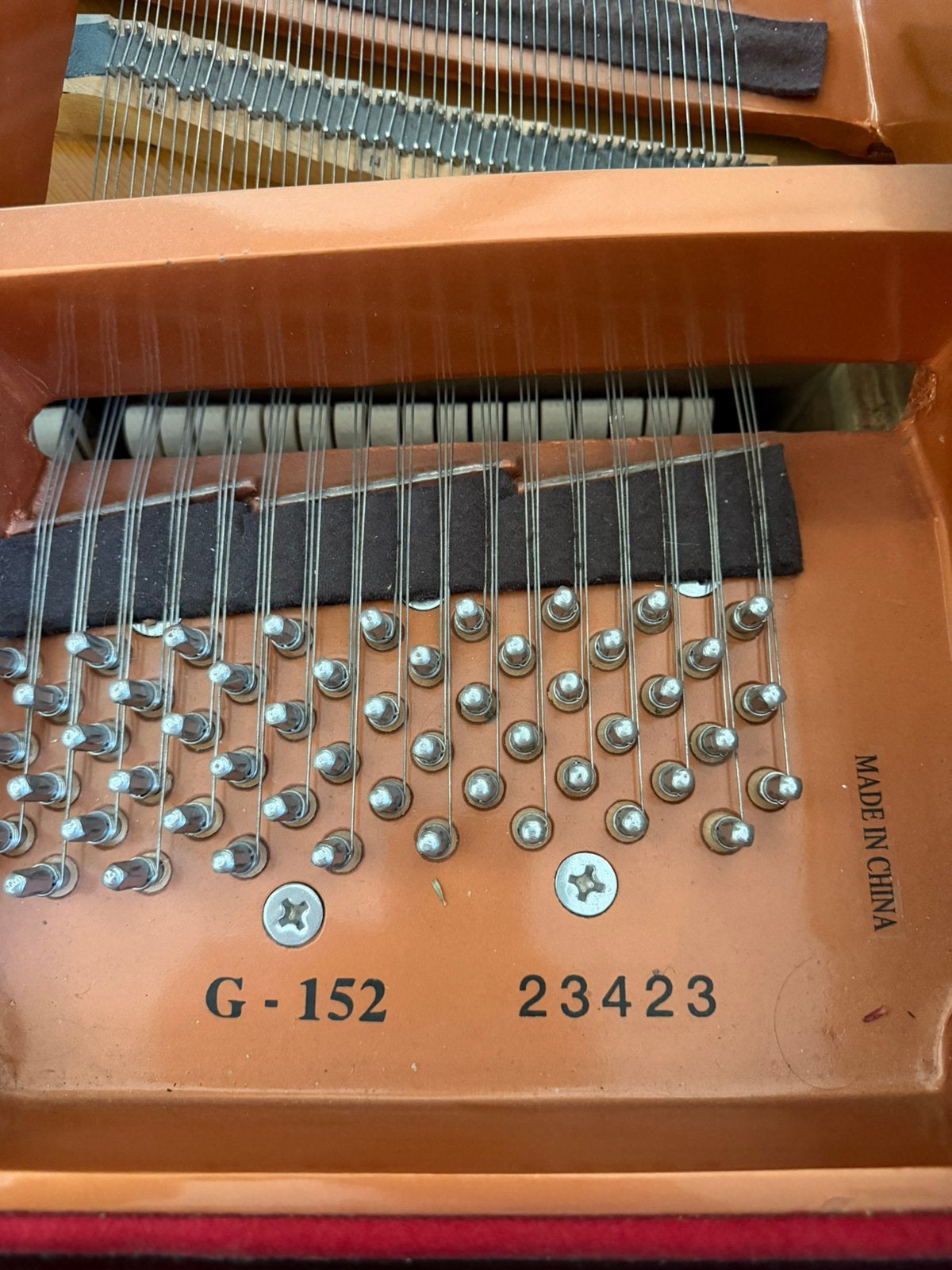 Silbermann babyvleugel G-152 + stoel – € 4.500, Muziek en Instrumenten, Ophalen, Zwart, Zo goed als nieuw, Hoogglans