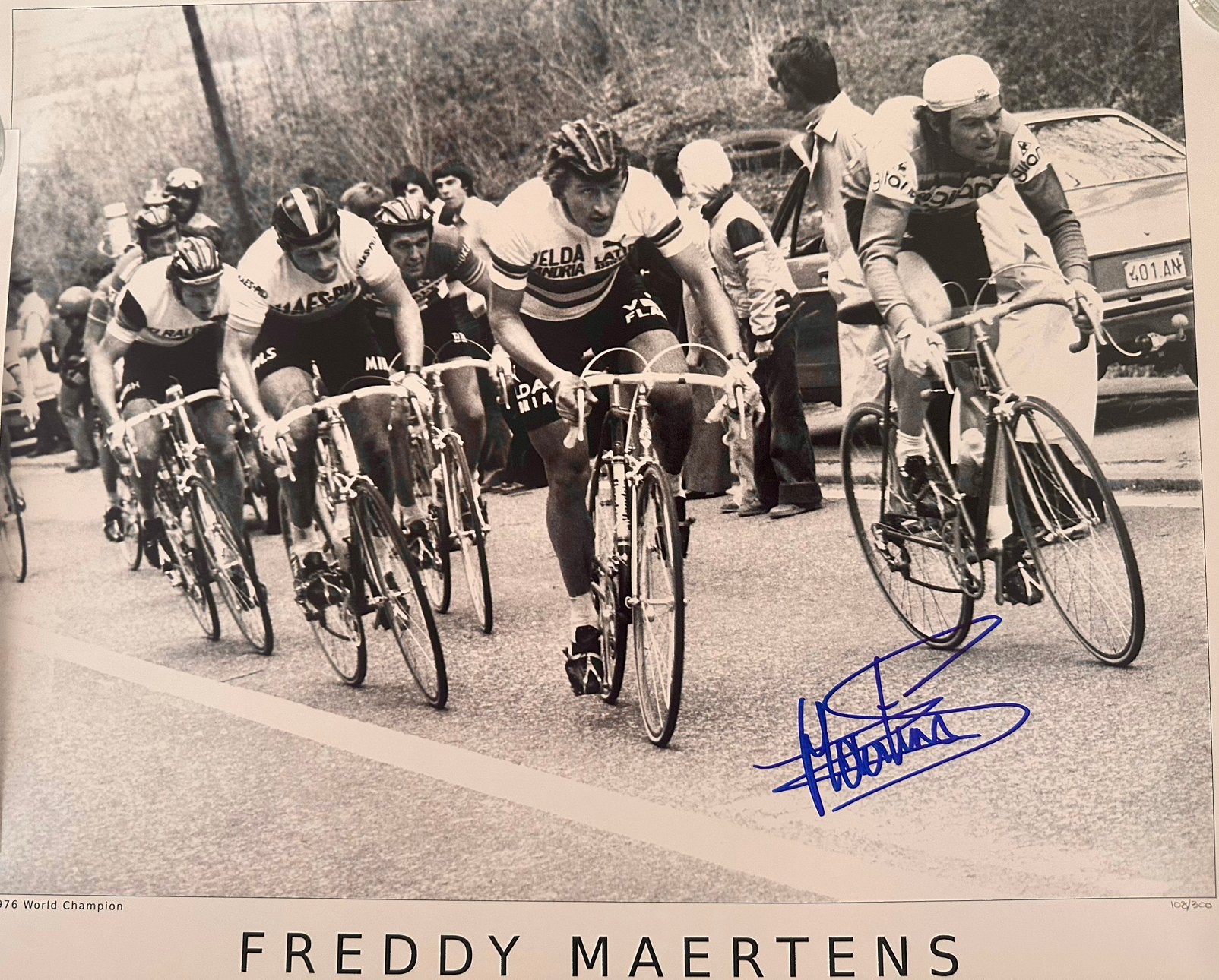 Lithographie Freddy Maertens en édition limitée 1976, Enlèvement, Comme neuf