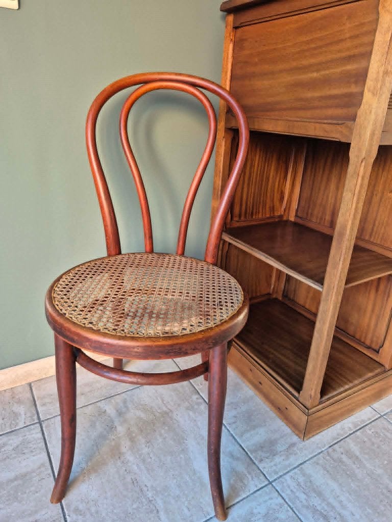Thonet stoel nr 14, Ophalen, Gebruikt