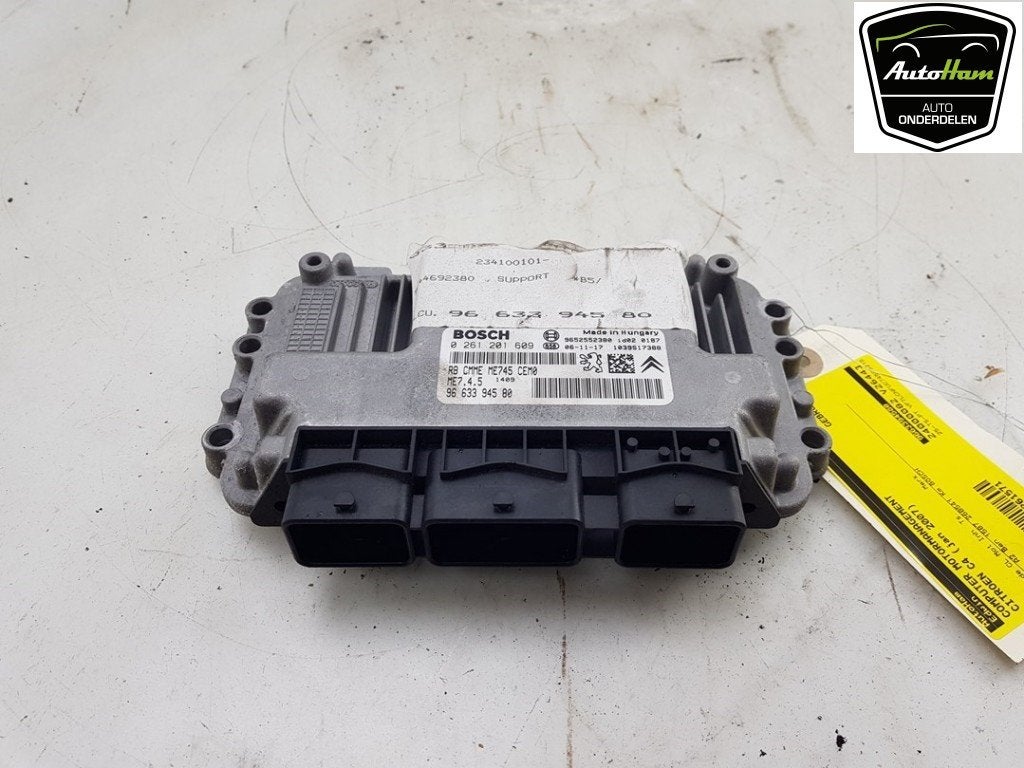 COMPUTER MOTOR C4 Berline (LC) (|9663394580|1940TX|), Robert Bosch AG, Gebruikt, Citroën, Robert-Bosch-Allee 1
74232  Abstatt, DE