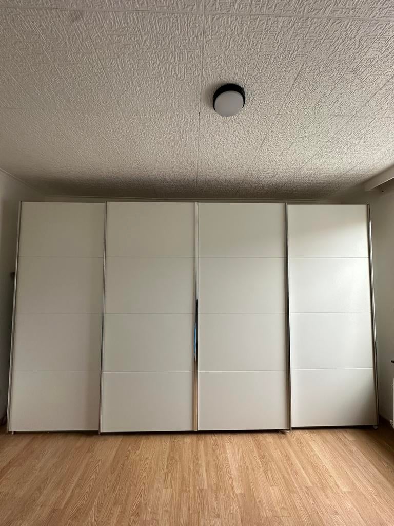 Extra brede schuifdeurkast 362 cm – Moderne dressing, Ophalen, Zo goed als nieuw