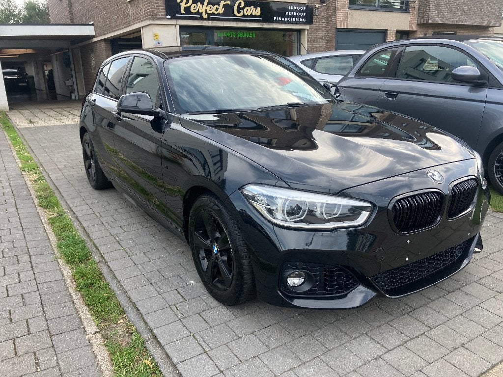 BMW 116 BENZINE- TOPSTAAT_ M PAKKET _ 94.000 KM_ 12.400 €, Autos, Cuir, Achat, Euro 6, Entreprise