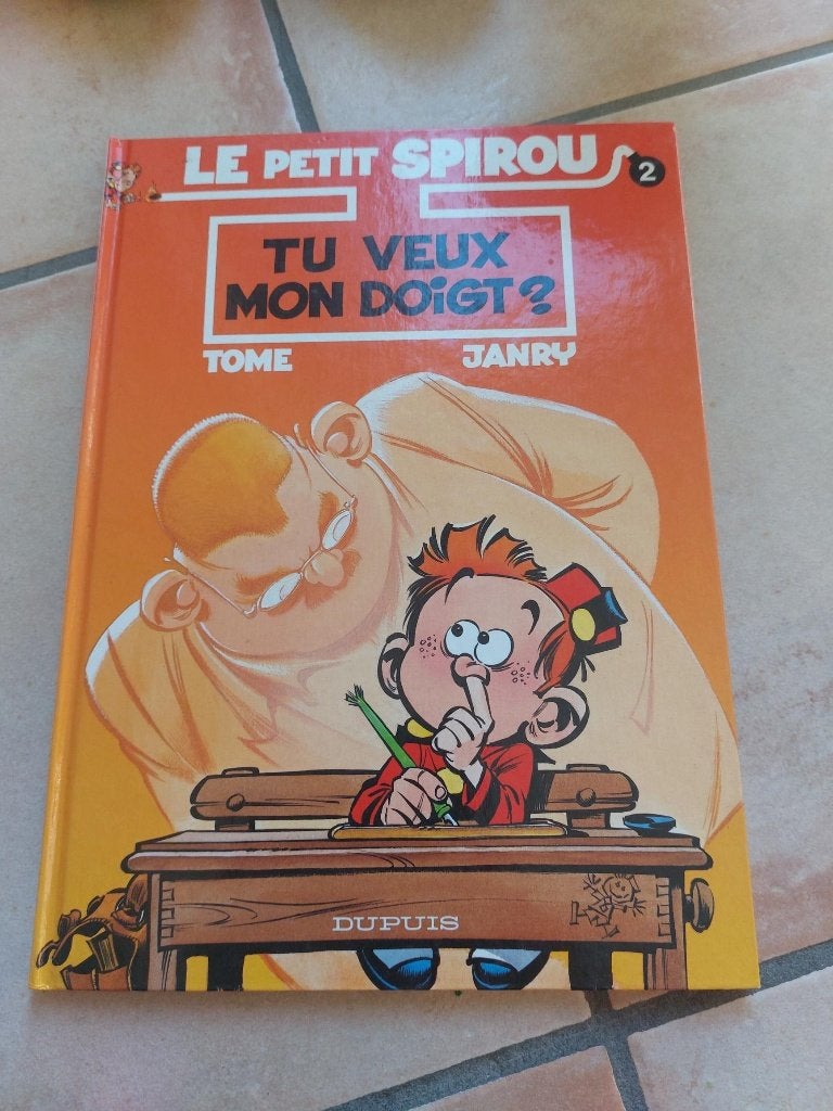 Le petit Spirou n 2 "Tu veux mon doigt?", Une BD, Enlèvement ou Envoi, Neuf