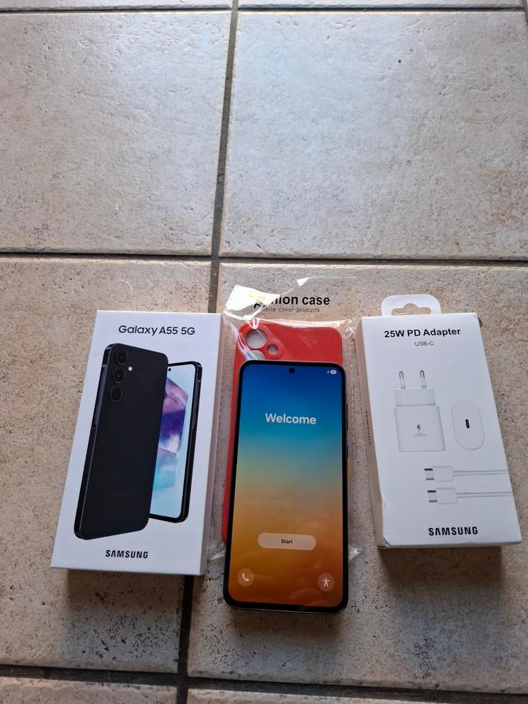 Samsung a55  256gb 5g, Telecommunicatie, Ophalen of Verzenden, Zo goed als nieuw