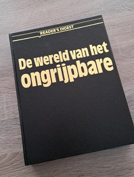De wereld van het ongrijpbare, Ophalen of Verzenden, Zo goed als nieuw, Achtergrond en Informatie