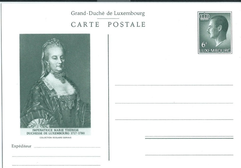 LUXEMBOURG, Envoi, Luxembourg, Non oblitéré
