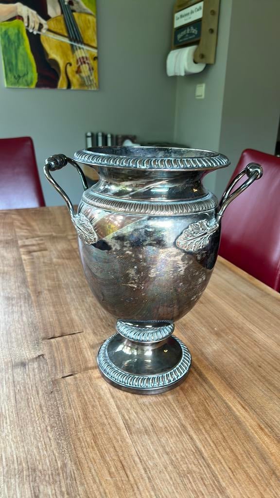 Vase argenté de 30 cm de haut, Antiek en Kunst, Ophalen