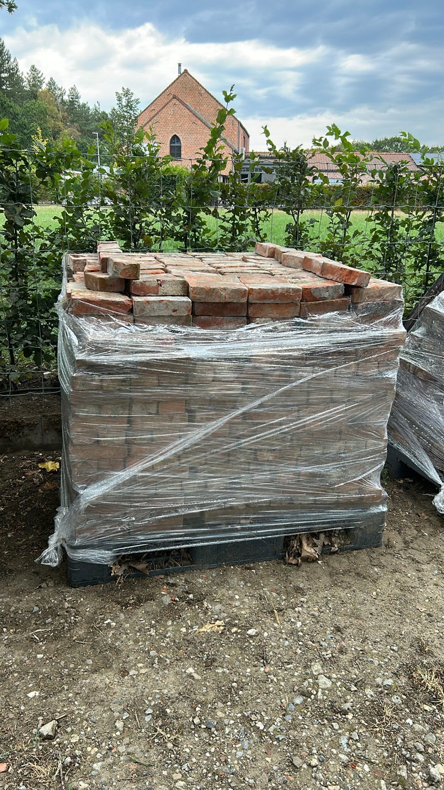Oude Beerse gevelsteen, Doe-het-zelf en Bouw, Ophalen, Gebruikt, Bakstenen