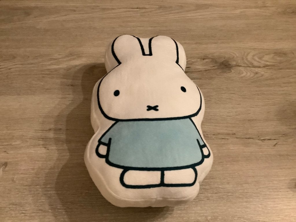 Nijntje pluche knuffel kussen (32 cm), Overige merken, Konijn, Nijntje, Ophalen of Verzenden