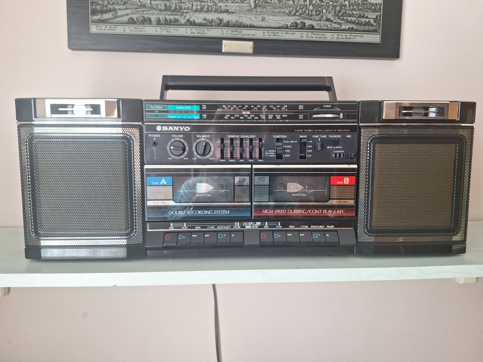 lecteur de cassettes et radio, TV, Hi-fi & Vidéo, Enlèvement, Radio