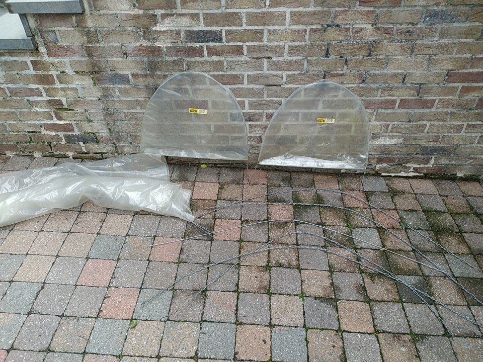 tunnel de jardinage, Enlèvement, Plastique