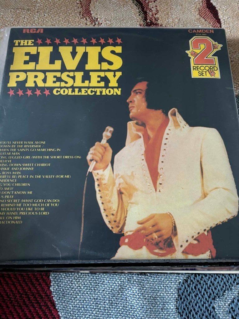 Elvis dubbel lp, The Elvis presley collection, Engelse pers., Ophalen of Verzenden, Zo goed als nieuw, Beschermende buitenhoes