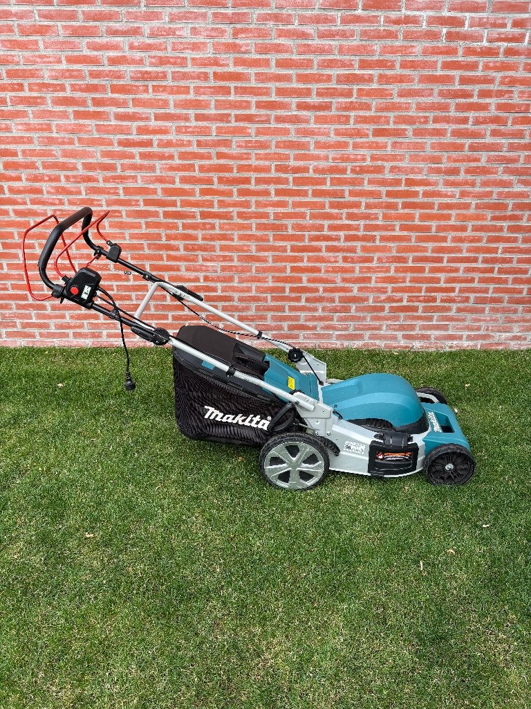 Makita ELM4621 zelftrekkende elektrische grasmaaier, Fonction de mulching, Tondeuse rotative, 40 à 49 cm, Enlèvement