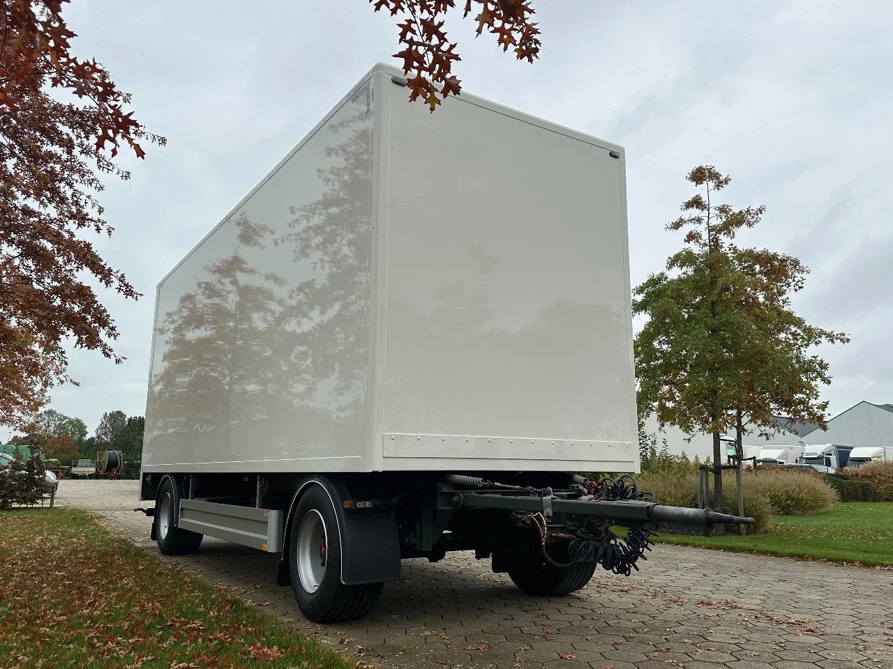Pacton PACTON GESLOTEN AANHANGER MET LAADKLEP (bj 2020), Overige brandstoffen, Aanhangers en Opleggers, Te koop, BTW verrekenbaar
