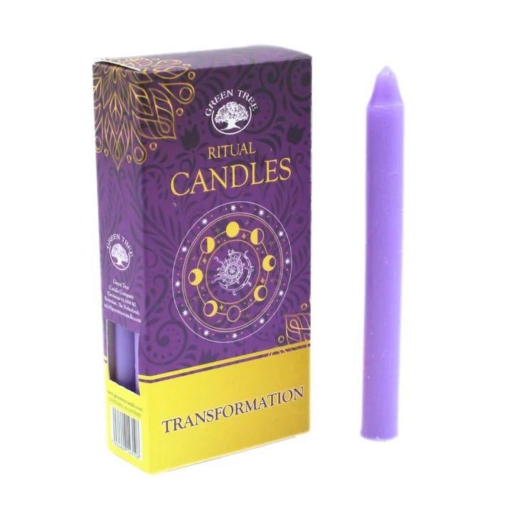 Green Tree Ritual Transformation Kaarsen – Set van 10, Verzenden, Nieuw, Kaars