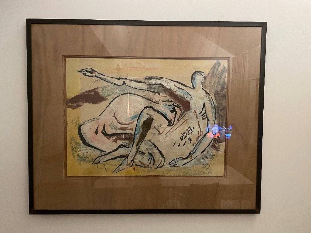 Collage van Jean Bilquin, Ophalen