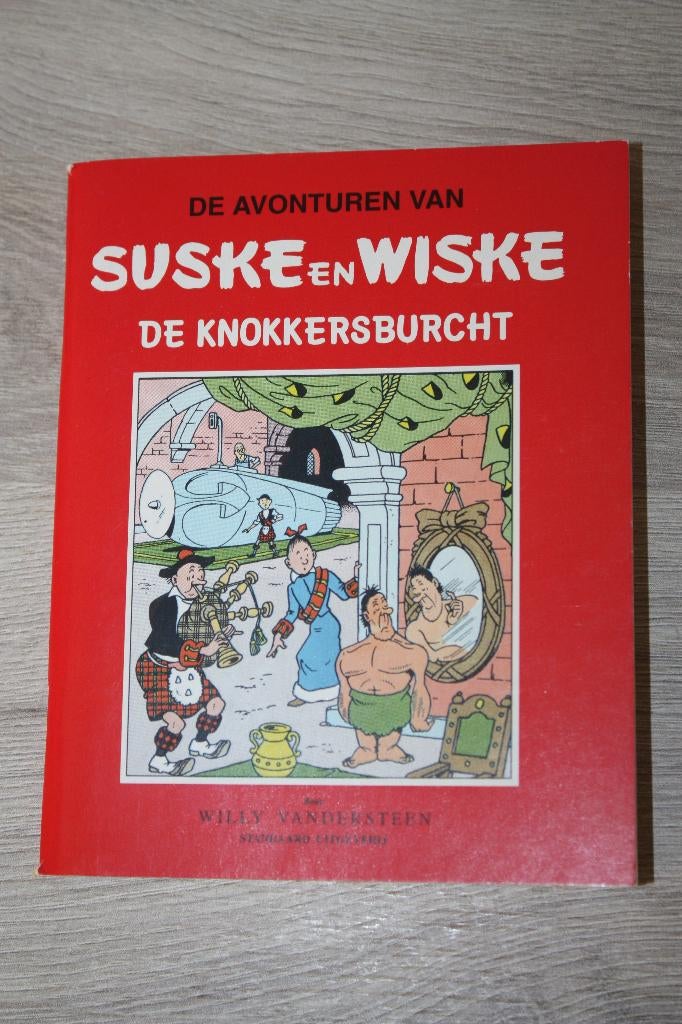 genummerd mini album De Knokkersburcht Leblon-Delienne 1999, Willy Vandersteen, Eén stripboek, Ophalen of Verzenden, Zo goed als nieuw