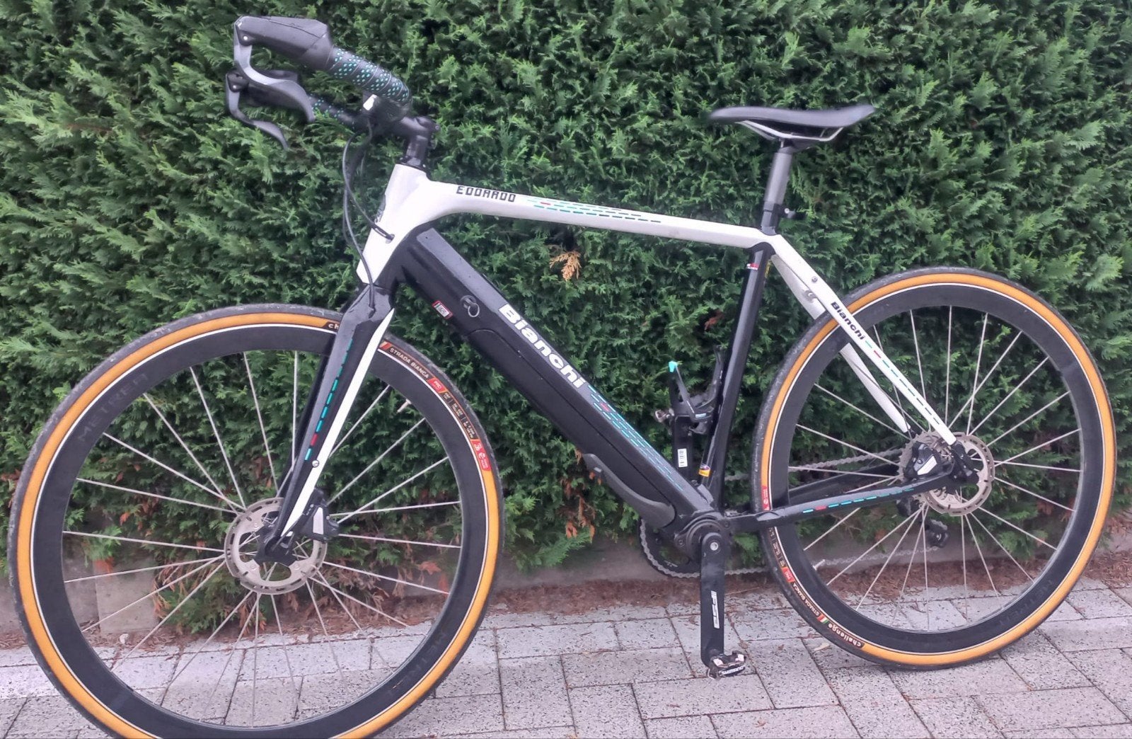 elektrische koers fiets Gebruikt Bianchi Custom Shimano XT, Ophalen of Verzenden