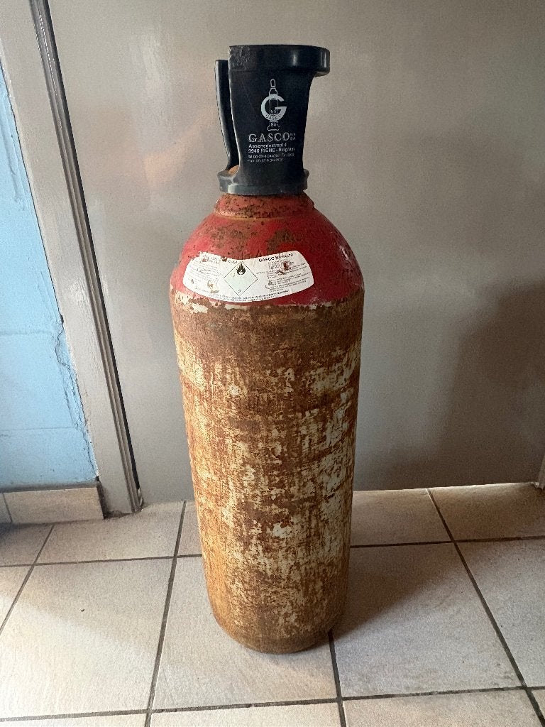 acetyleen fles gasco, Ophalen, Gebruikt, Overige typen