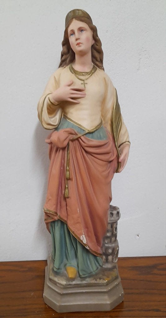 Beeld van de Heilige Barbara, Ophalen of Verzenden