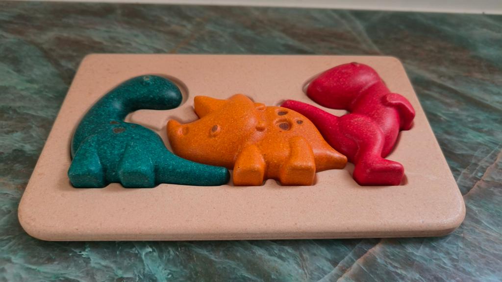 Plan Toys houten puzzel Dino's, Enfants & Bébés, Enlèvement