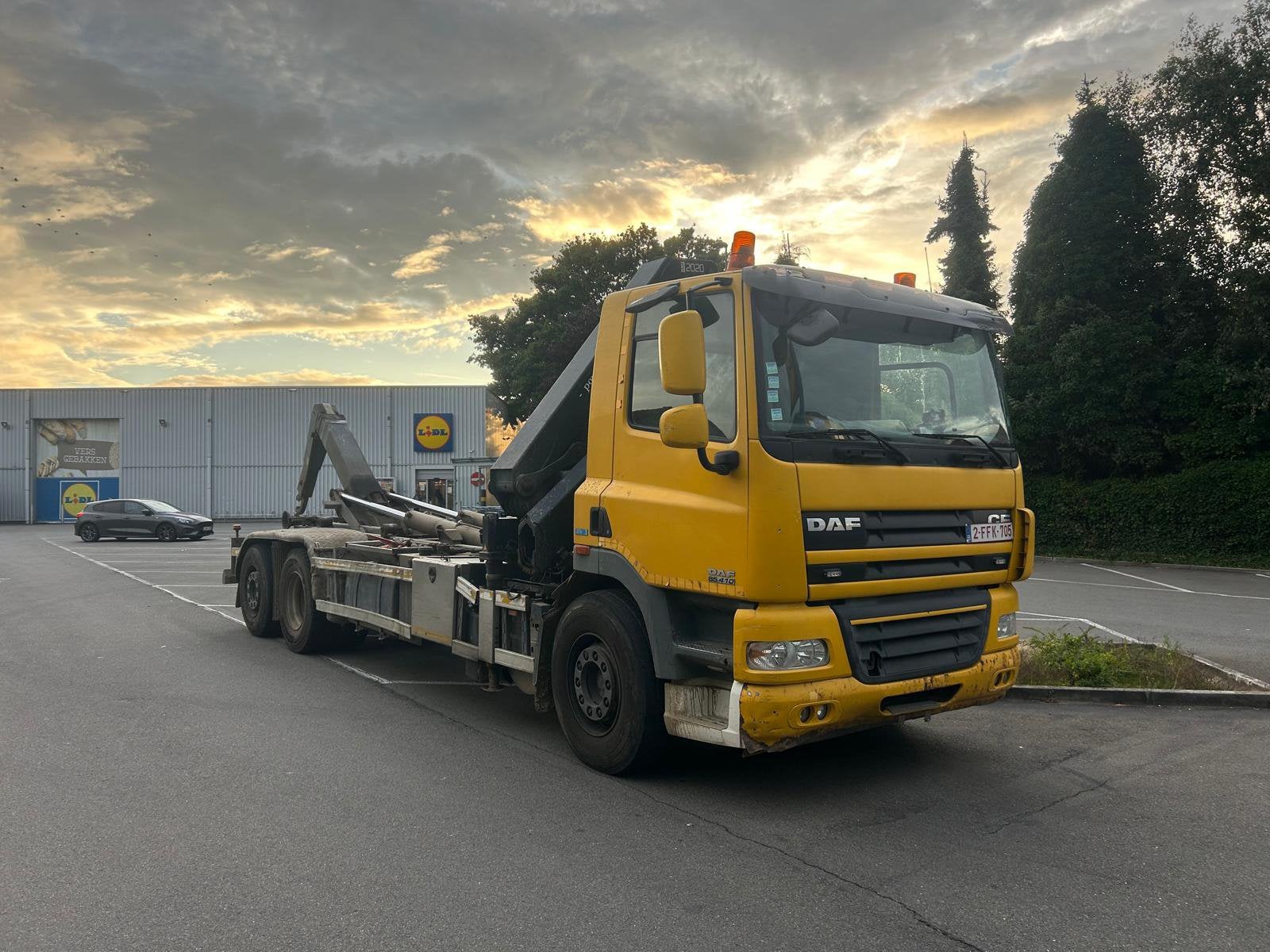 Camion porte-conteneur Daf Container System Crane  Container, Achat, Diesel, Automatique, Particulier