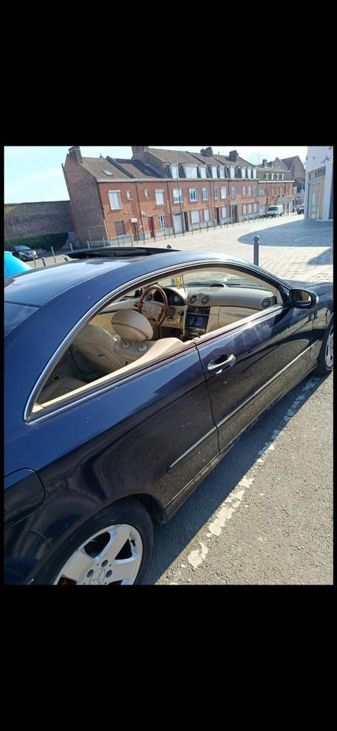 Mercedes clk 220 cdi 2.2 150cv, Auto's, Zwart, Zwart, Particulier, CLK
