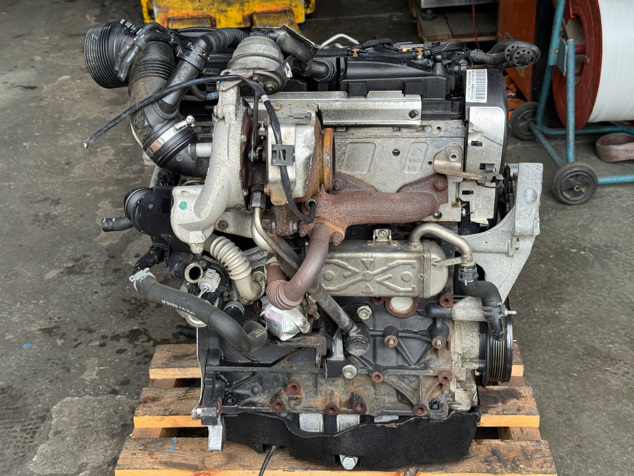 Moteur CFGC Nu SCIROCCO TT SHARAN ALHAMBRA TIGUAN CC PASSAT, Verzenden, Gebruikt, Skoda