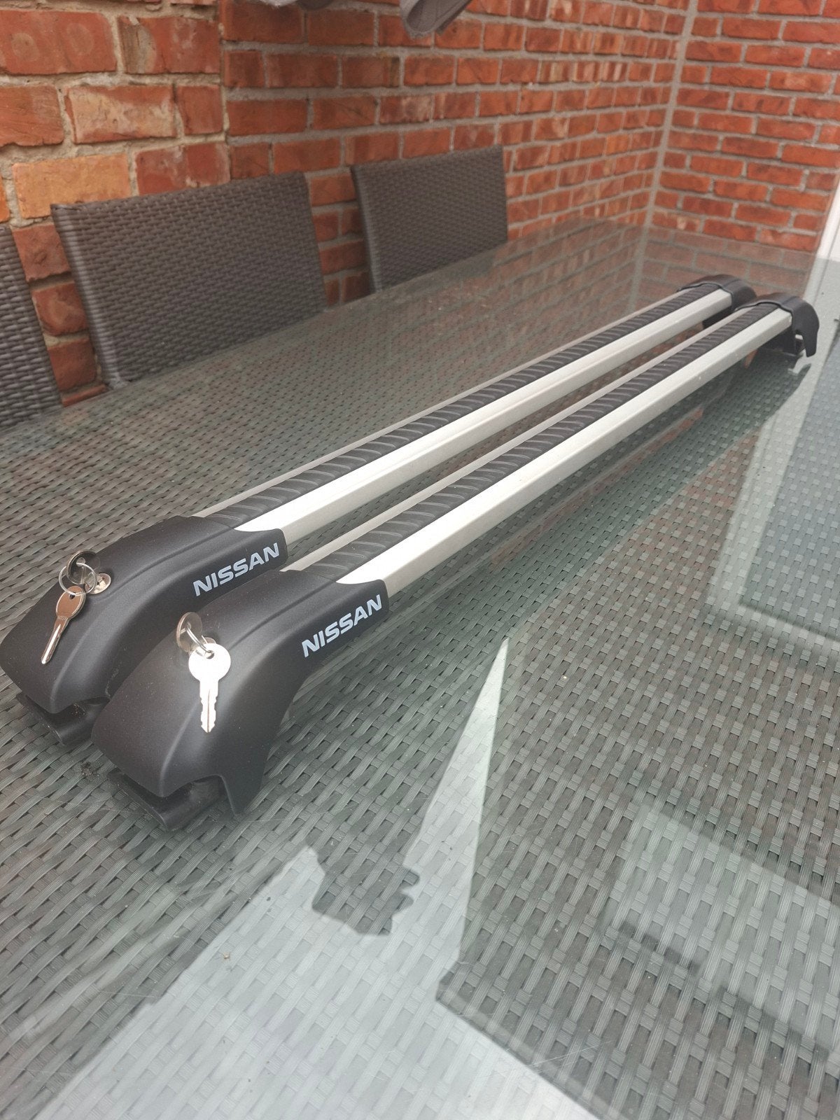 Originele dakdragers nissan xtrail en qashqai, Auto diversen, Dakdragers, Ophalen