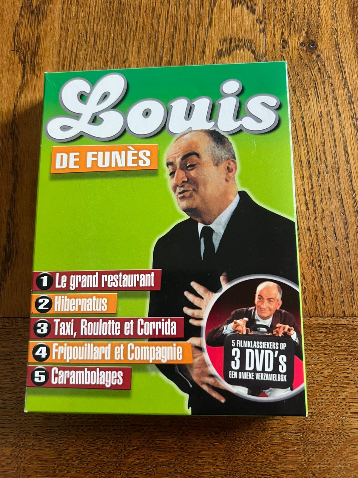 Dvd box louis de funes, Ophalen of Verzenden, Zo goed als nieuw