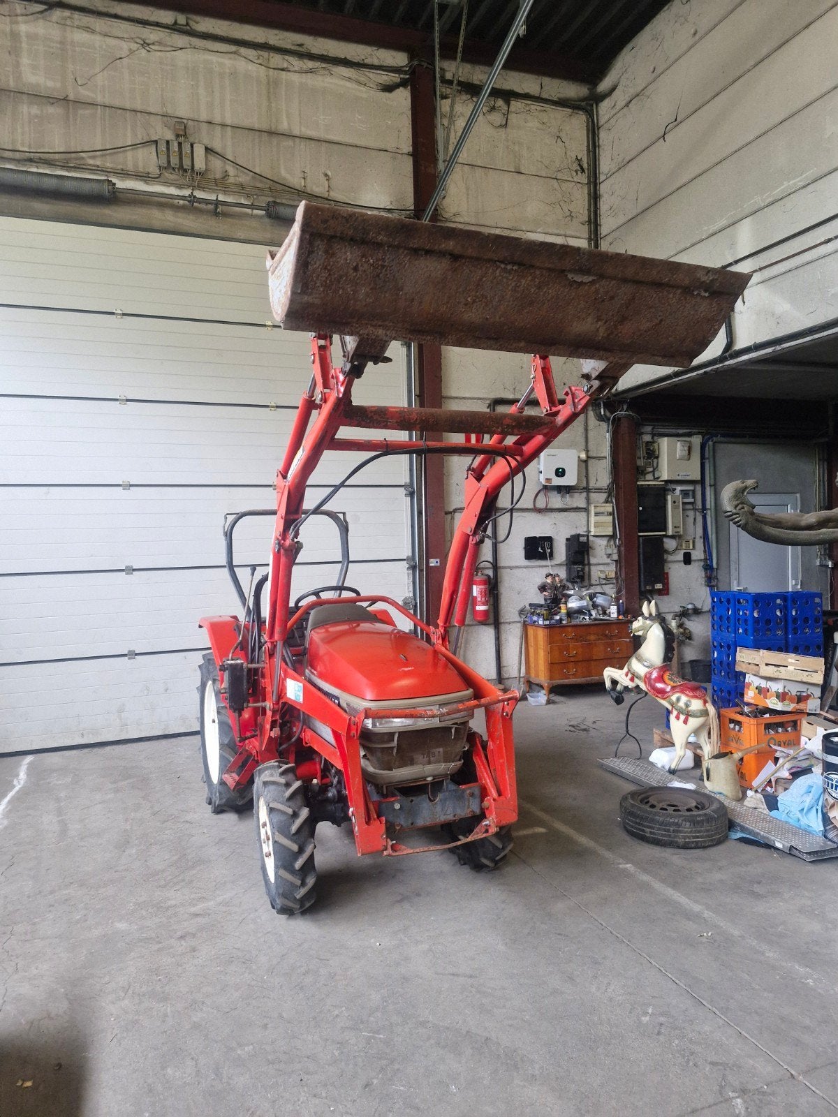 Tracteur 4x4 yanmar 28 cheveaux avec chargeur yanmar