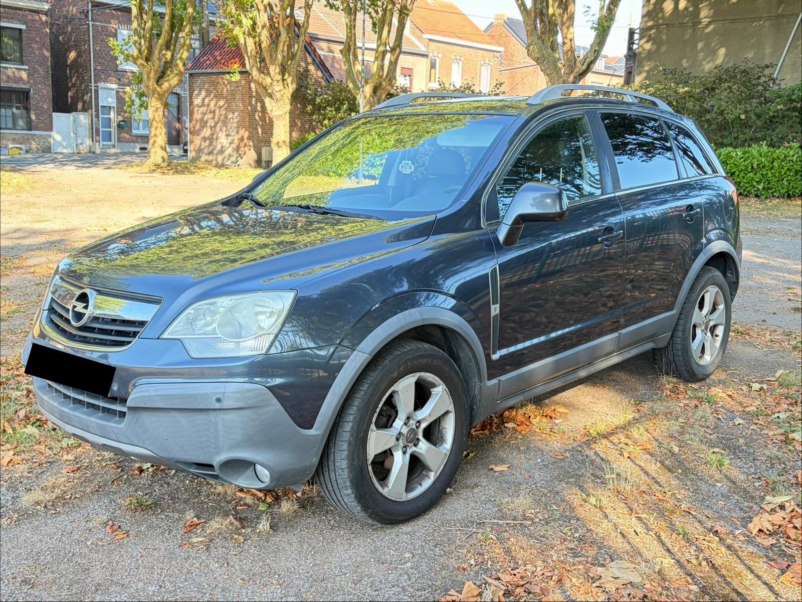 Opel Antara 2.0 CDTI 150 pk 4x4, Auto's, Automaat, Zwart, Blauw, Leder