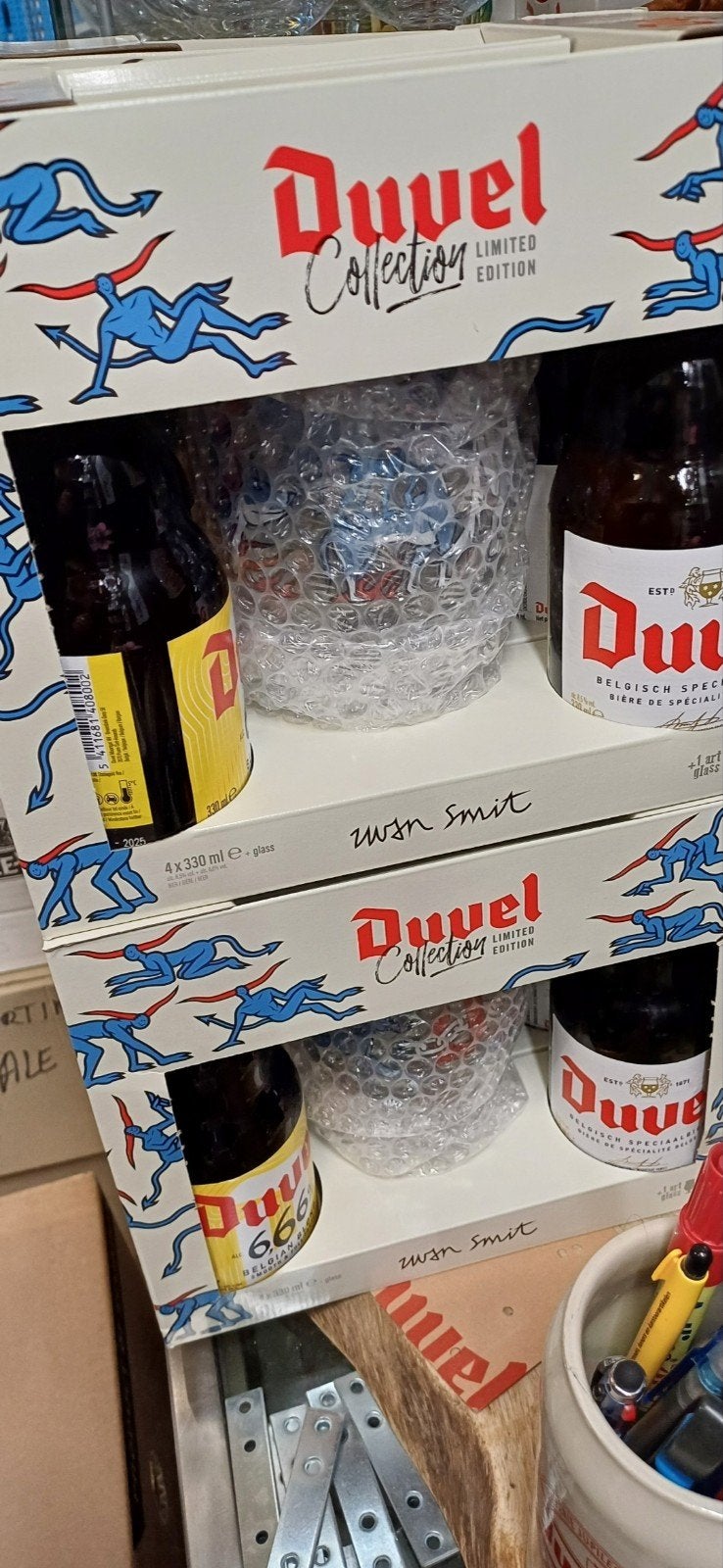 duvelbox duo iwan smit kat en hond, Verzamelen, Ophalen of Verzenden, Nieuw, Overige typen, Duvel