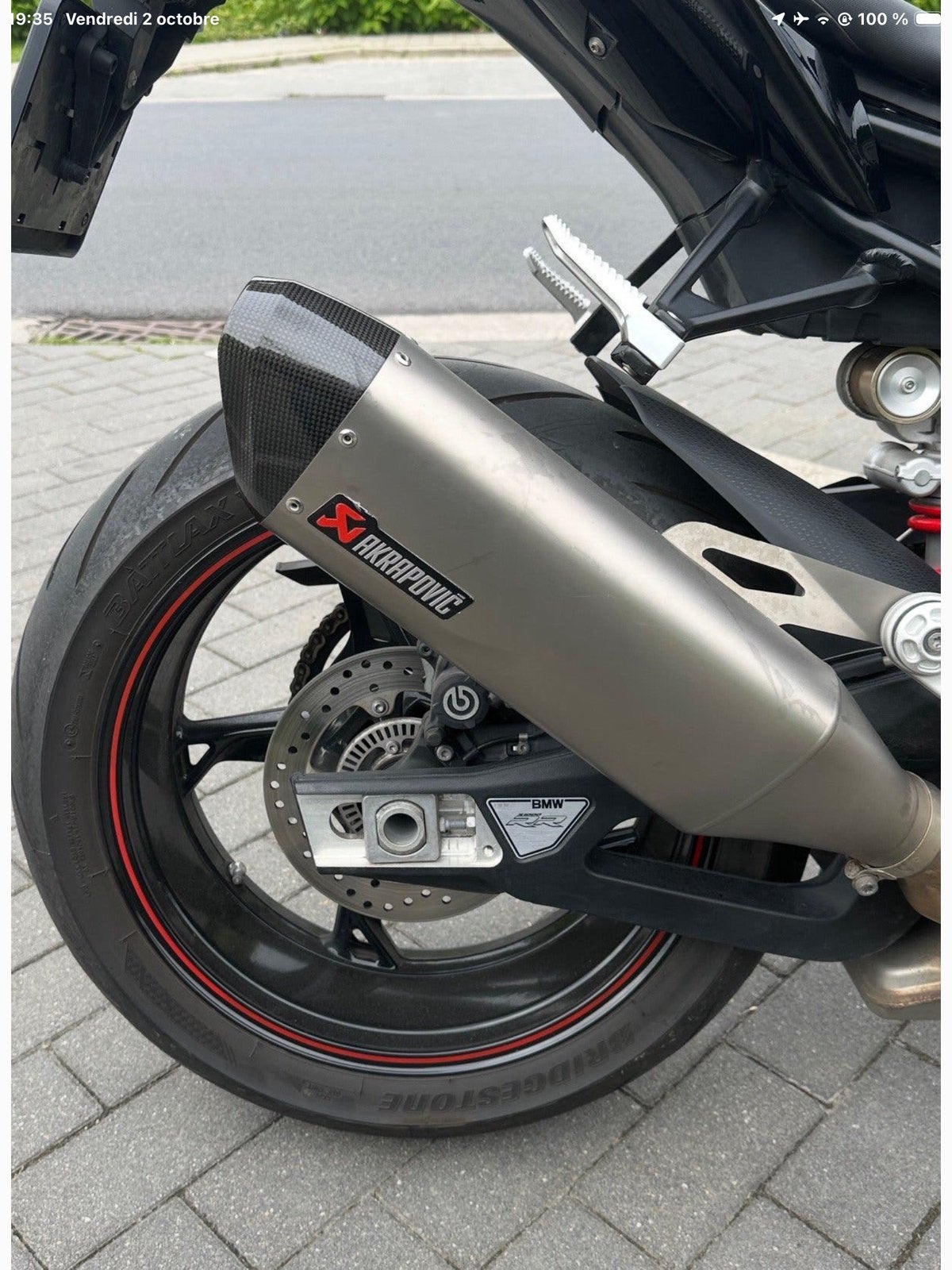 S1000rr akrapovic, Motos, Enlèvement ou Envoi, Utilisé