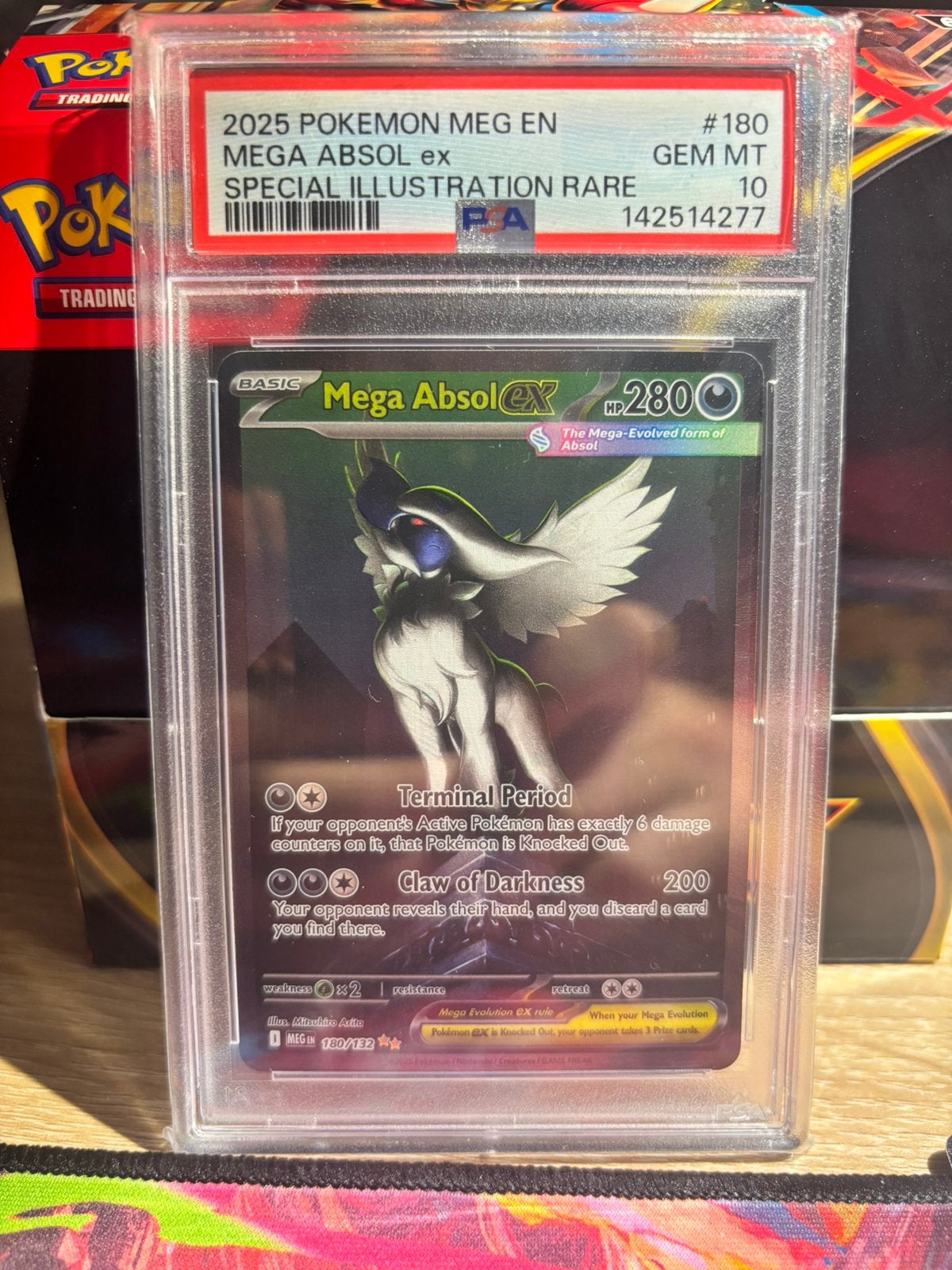 Mega Absol PSA 10, Ophalen, Zo goed als nieuw