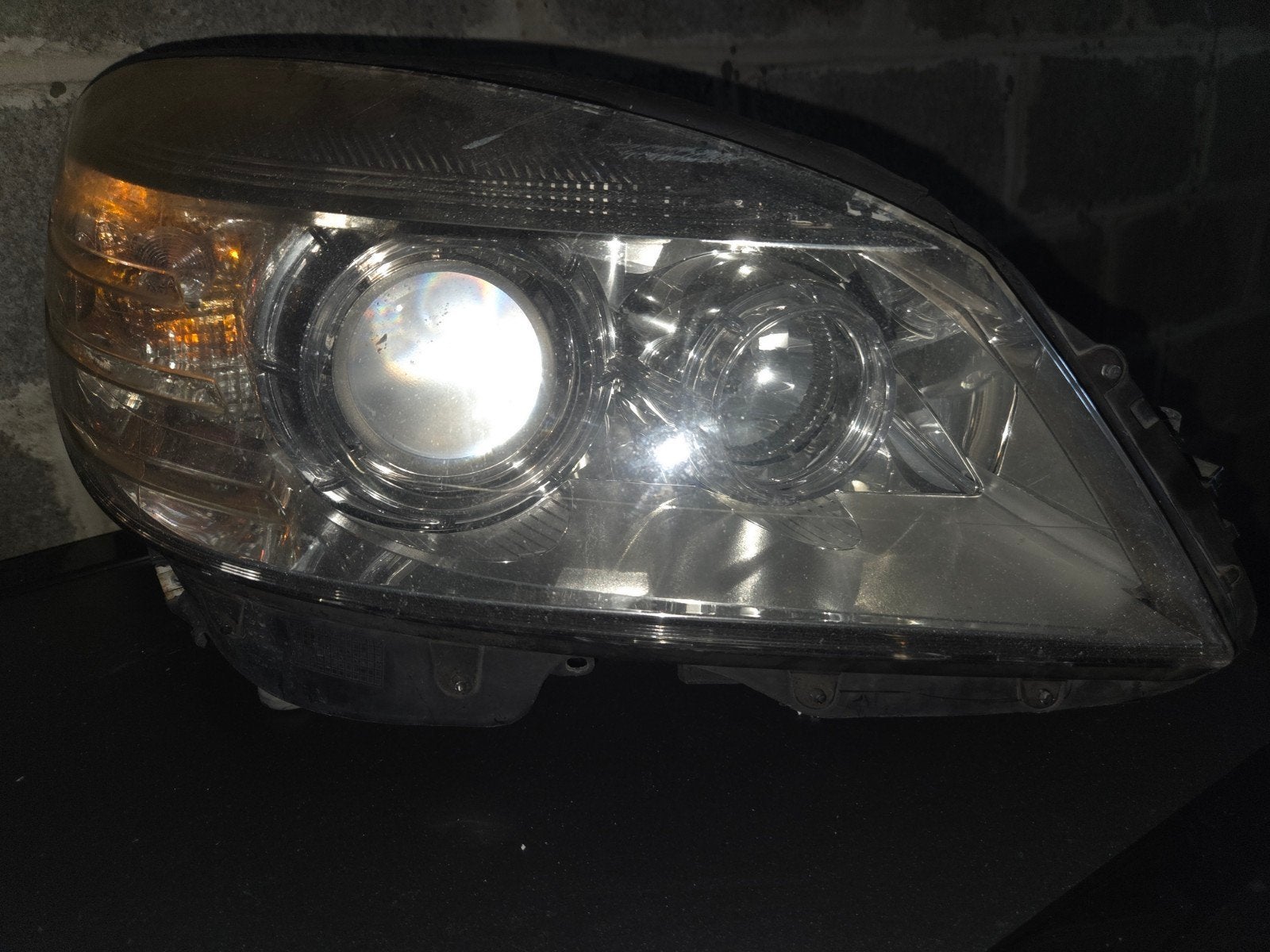 Koplamp (koplamp) W204 xenon Mercedes, Ophalen of Verzenden