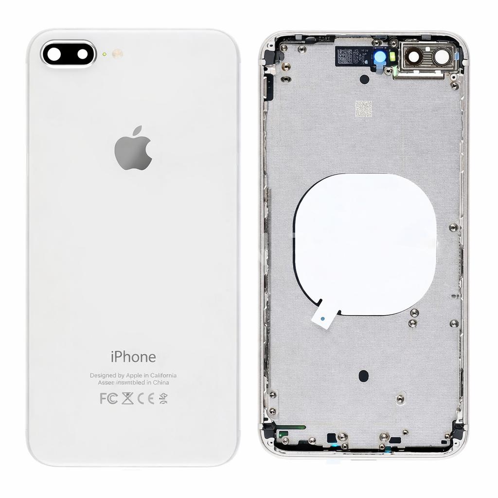 Apple iPhone 8 Plus Originele Behuizing Wit – OEM Pulled, Ophalen of Verzenden, Refurbished, Bescherming, Apple iPhone