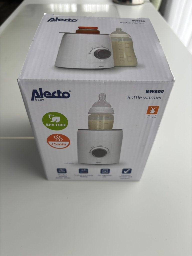 Alecto flessenwarmer BW-600 wit, Enlèvement, Utilisé, Chauffe-biberons et petits pots, Alecto