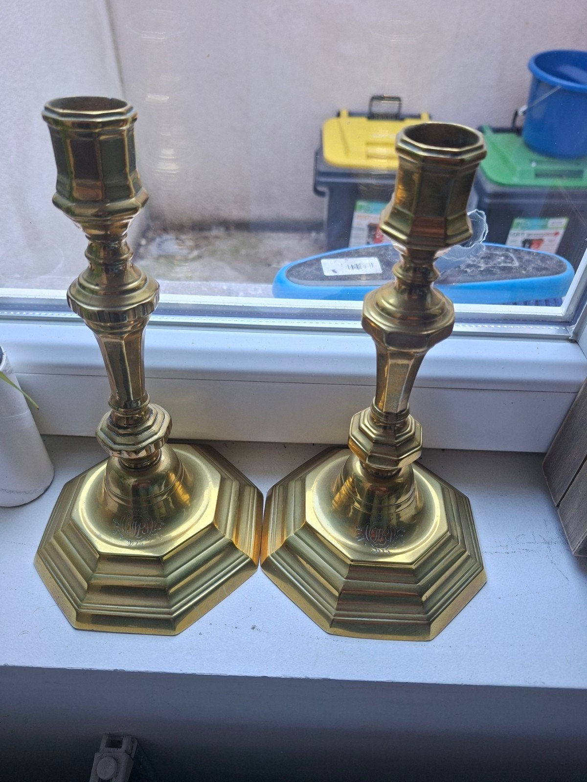 2 kandelaars, Antiek en Kunst, Ophalen of Verzenden