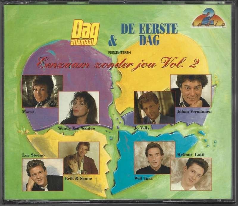 2 CD Eenzaam Zonder Jou Vol. 2, Cd's en Dvd's, Ophalen of Verzenden, Zo goed als nieuw, Verzamelalbum, Pop