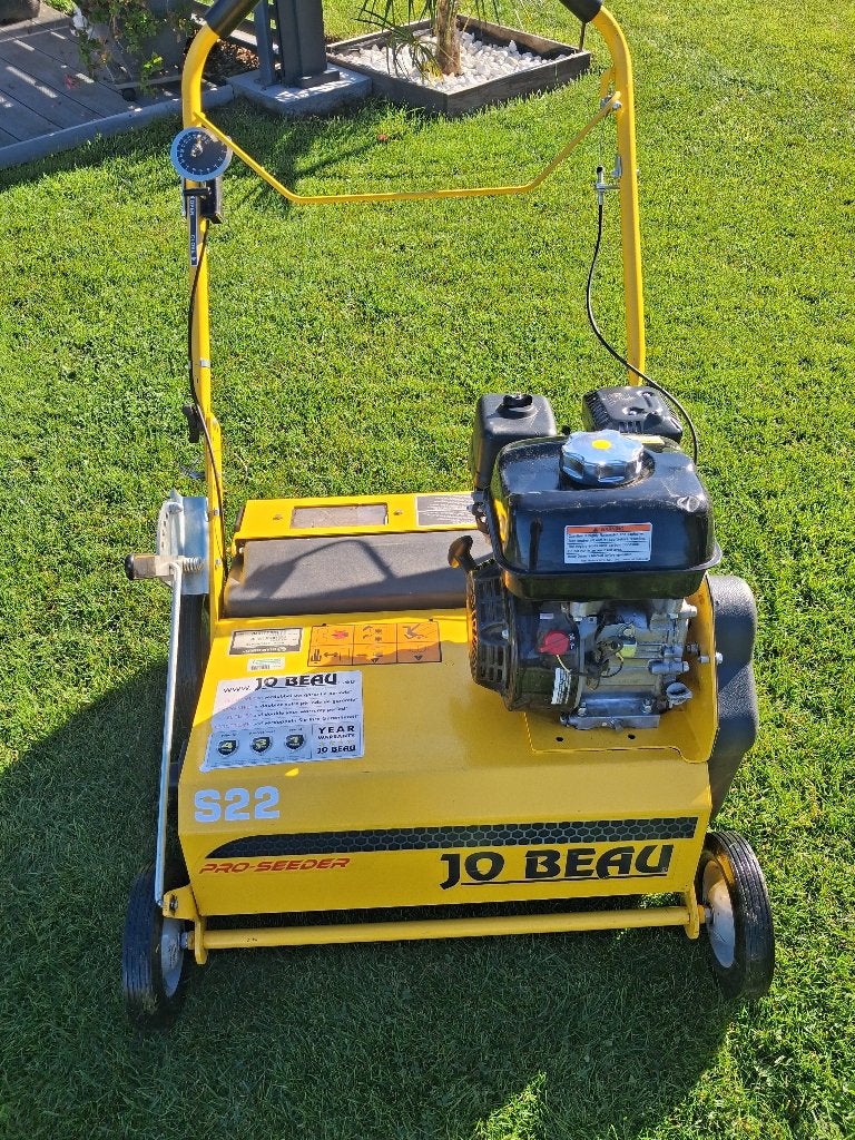 Doorzaaier Jo Beau S22, Ophalen, Gebruikt, Benzine, Jo Beau
