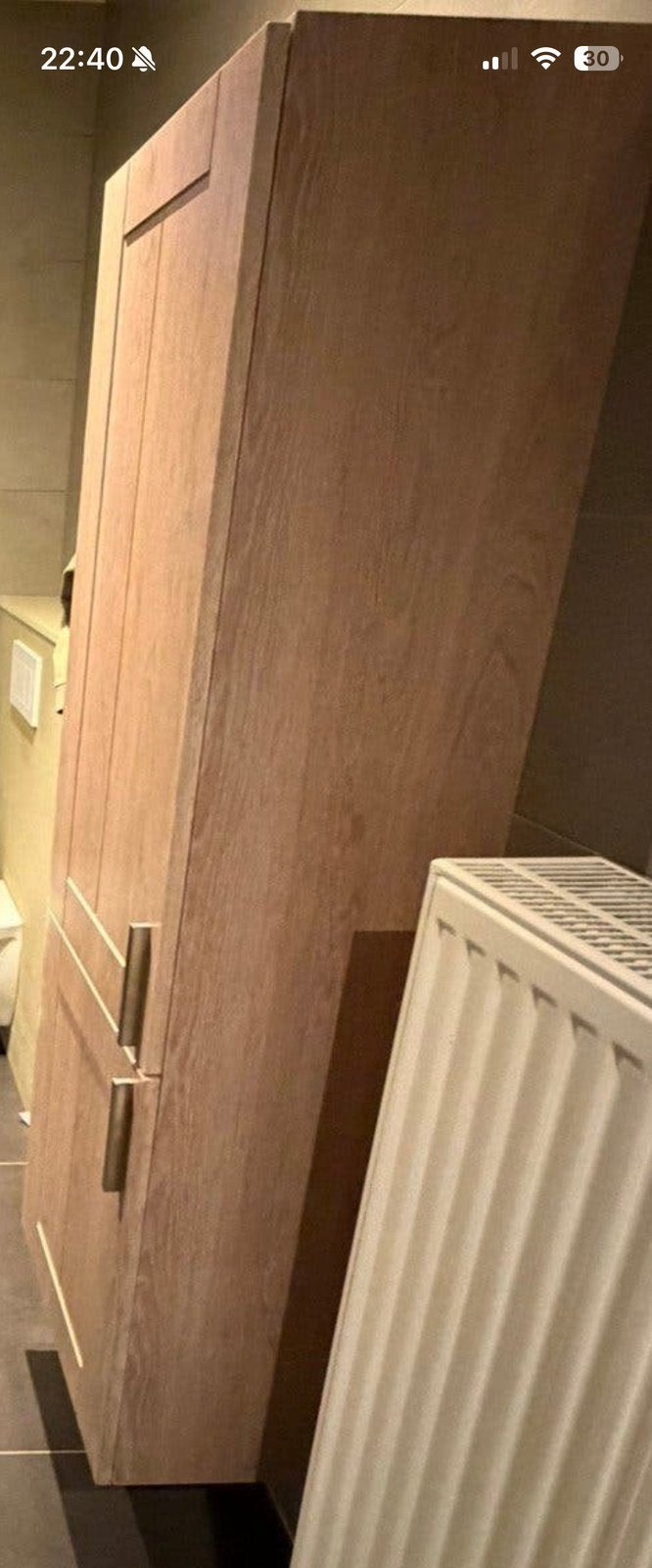 Badkamermeubel, Huis en Inrichting, Ophalen, Gebruikt, (Half)hoge kast